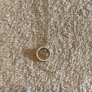 Circle Diamond Necklace
